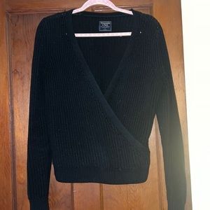 Abercrombie wrap sweater
